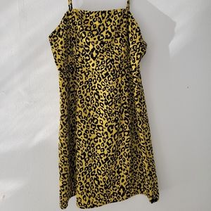 Leopard print dress